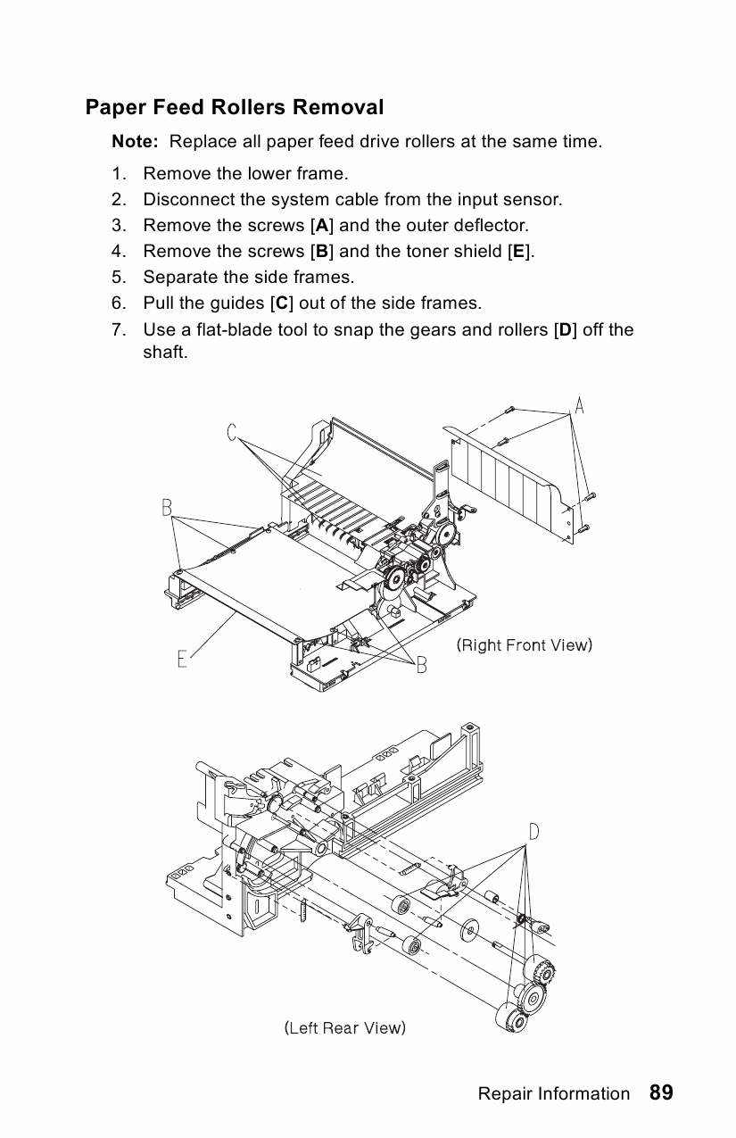 Lexmark Laser 4039 Service Manual-4